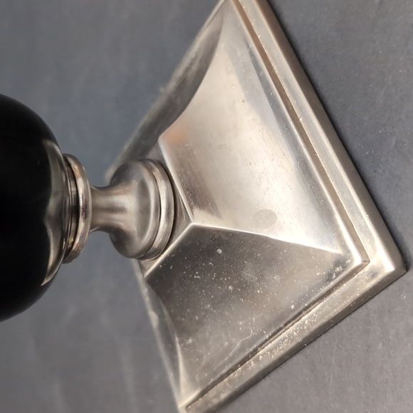 Vintage Partylite Elegant Black and Silver Candle Holder. - Picture 4 of 8